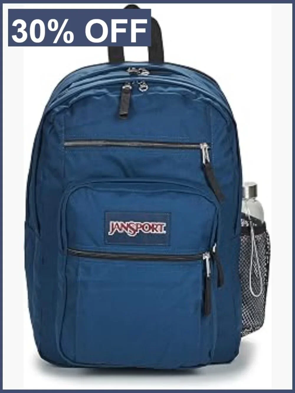 Large 34L Nylon Backpack Lightweight High School Daypack